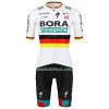 Fietskleding (Fietsshirt + Korte Koersbroek) 2023 BORA-Hansgrohe Duits Kampioenschap - Wit